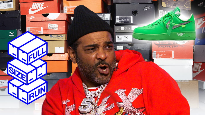Jim Jones Does Everything Possible to Keep His Sneakers Crispy | Full Size Run