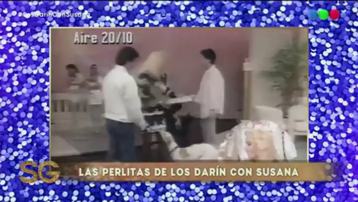 Las perlitas de los Darín con Susana - Fuente: Telefé