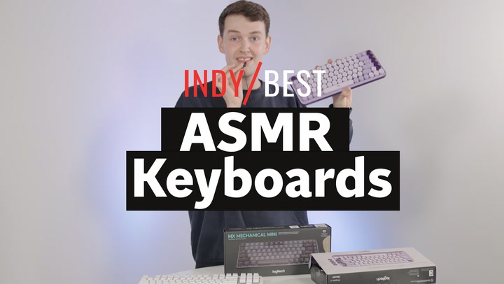 We tested ASMR sounds on four Logitech Keyboards