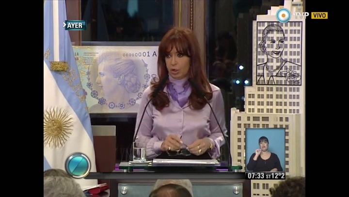 Cristina Kirchner: 'La declaración de desacato es disparatada'