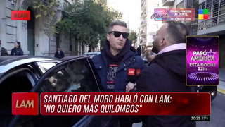  Gran Hermano: Santiago Del Moro habló en LAM: "No quiero quilombos"