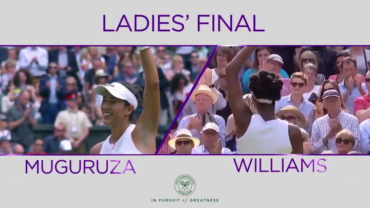 La española Garbiñe Muguruza definirá el título de Wimbledon ante Venus Williams
