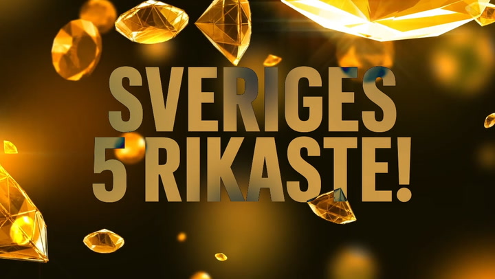 Här är Sveriges 5 rikaste!