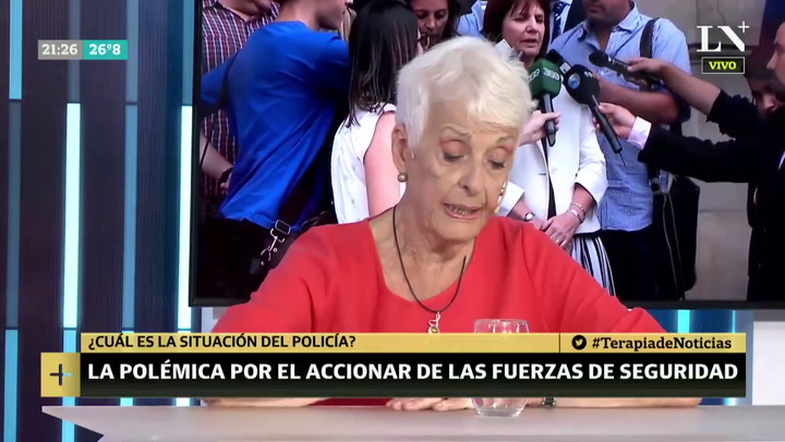 Graciela Fernández Meijide: 'Le recomendaría a Patricia Bullrich que sea más cuidadosa'