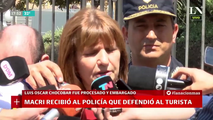  Habló el policía embargado tras la reunión con Macri