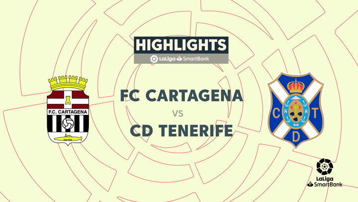 LaLiga SmartBank (J24): resumen y gol del Cartagena 0-1 Tenerife