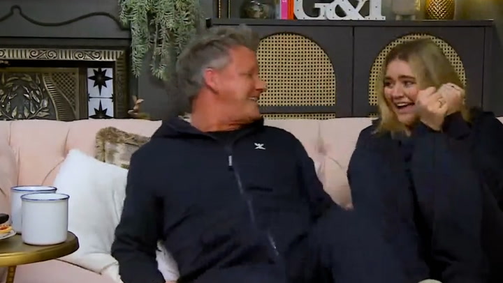 Gordon Ramsay finds out his daughter has a boyfriend during Celebrity ...