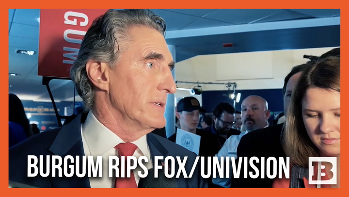 Burgum Rips FOX/Univision Debate: The American People Lost Tonight