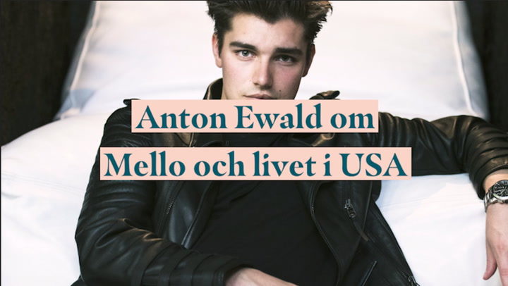 Anton Ewald om Mello-låten New religion: "Handlar om kärlek"