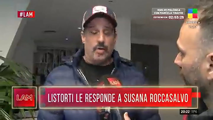 José María Listorti le respondió a Susana Roccasalvo