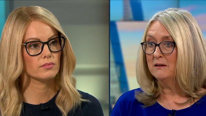 GB News presenter clashes with former home secretary on GMB: 'Don't have a go at me'