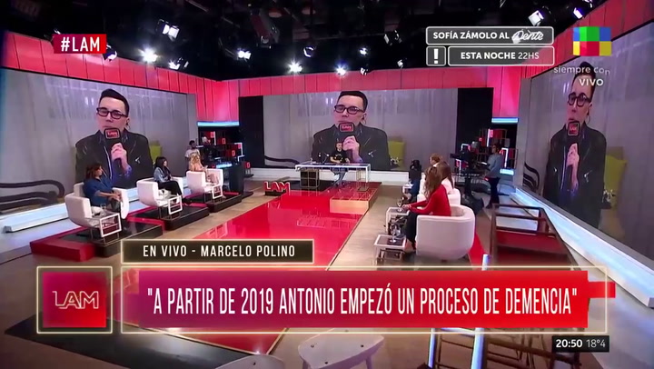 Marcelo Polino habló de Julia, la mujer acusada de robarle a Antonio Gasalla
