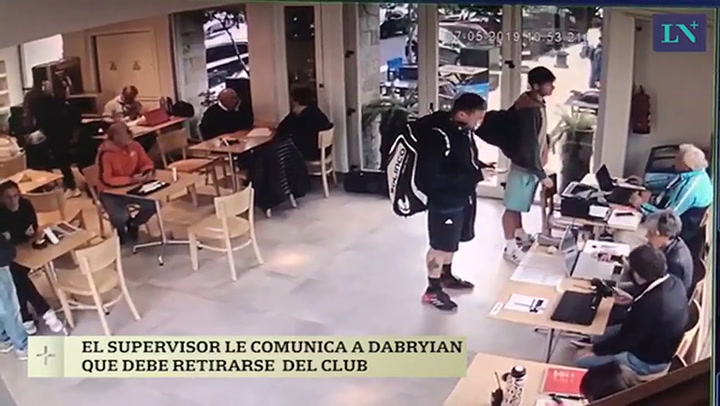 La expulsión de un tenista sospechoso en el club El Abierto, de Saavedra