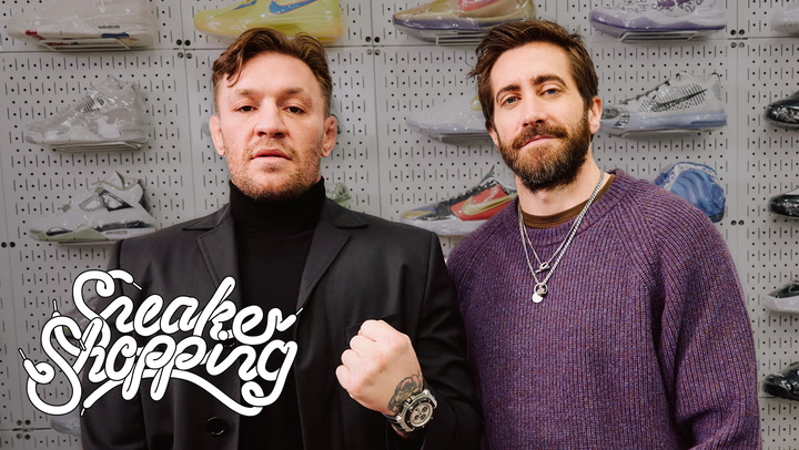 Conor McGregor and Jake Gyllenhaal Go Sneaker Shopping With Complex