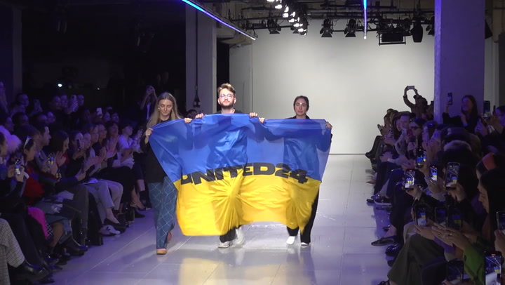 London Fashion Week show shines spotlight on Ukrainian designers