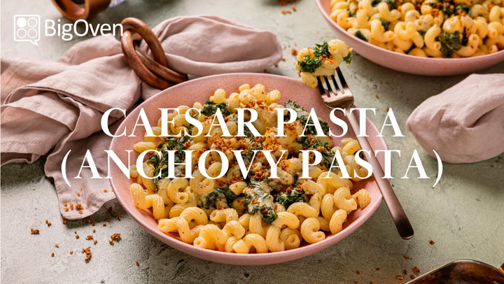 Caesar Pasta (Anchovy Pasta)