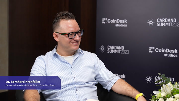 [SPONSORED CONTENT] Dr. Bernhard Kronfeller of Boston Consulting Group joins the studio at the Cardano Summit to discuss the landscape of layer-1 blockchains