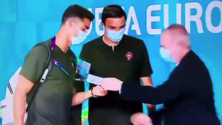 Euro 2020: Cristiano Ronaldo left surprised after being ID’d by security guard