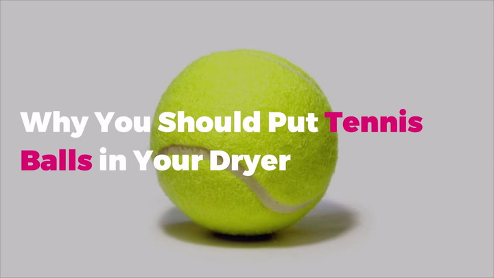 Why You Should Put Tennis Balls in Your Dryer