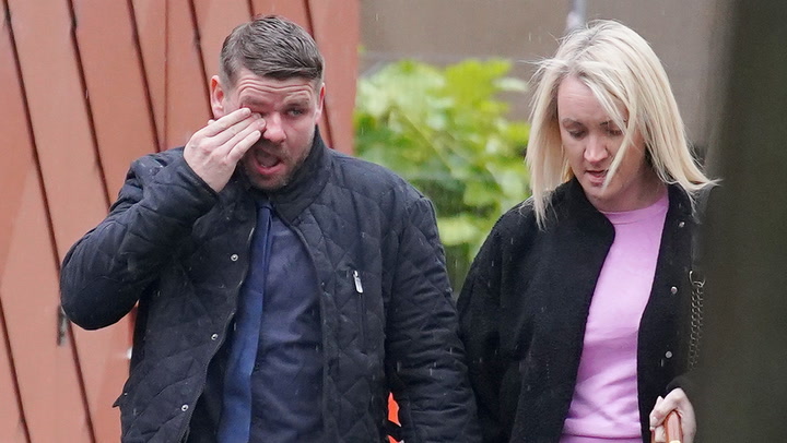Brianna Ghey's parents arrive at court for trial of teenagers accused of girl's murder