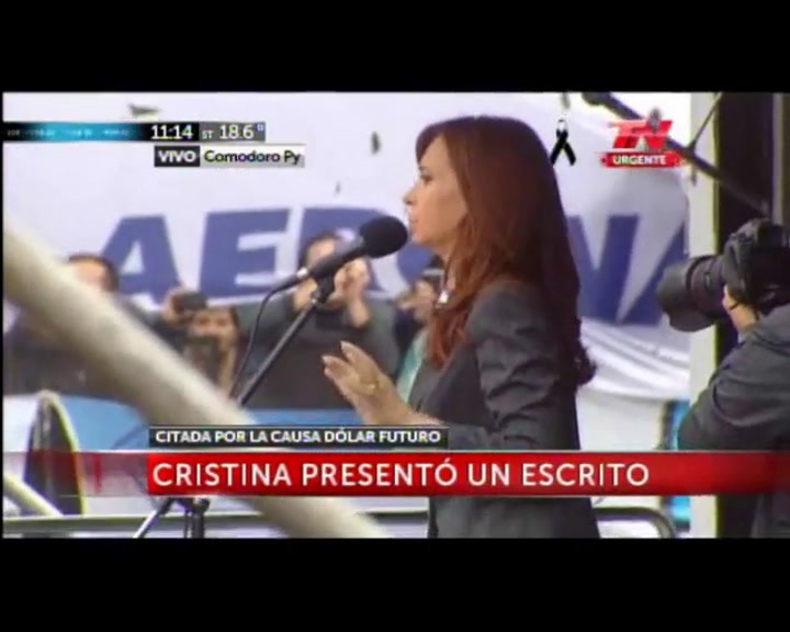 Extracto del discurso de Cristina en Comodoro Py