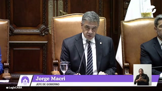 Jorge Macri: "Nosotros estamos de paso, las políticas públicas quedan"