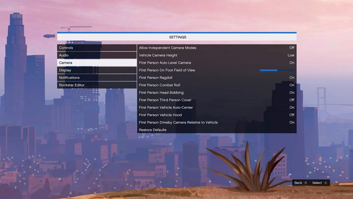 Los modos gráficos de GTA V y GTA Online para PS5 y Xbox Series X
