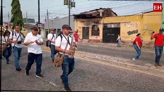 Obreros hondureños marchan por sus derechos este 1 de mayo
