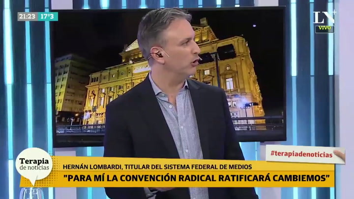 Hernán Lombardi: 'A la contienda electoral vamos a ir con la composición actual de Cambiemos'