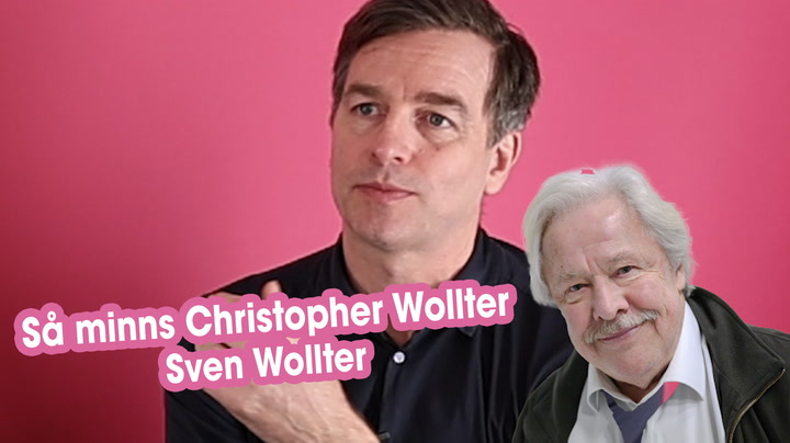 Så minns Christopher Wollter Sven Wollter efter bortgången: ”Fin person”
