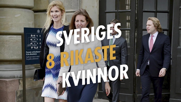 Här är Sveriges 8 rikaste kvinnor – hela listan