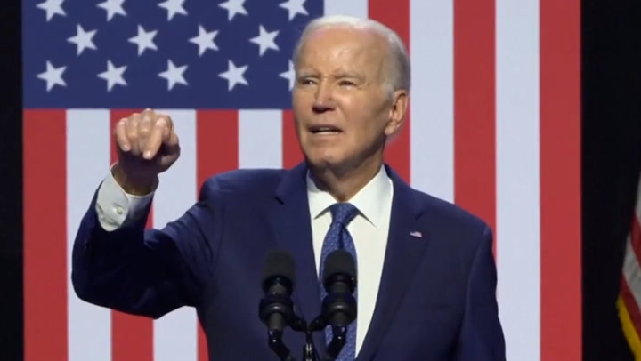 Biden faces down climate activist hecklers during Arizona speech