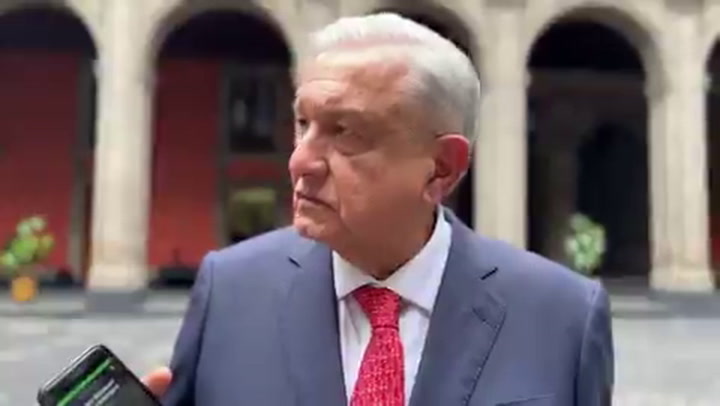 Manuel López Obrador mostró cómo vivió el terremoto en Ciudad de México