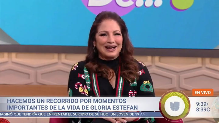 Gloria Estefan rompe en llanto en Despierta América