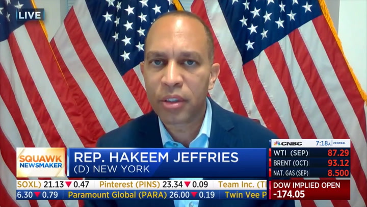 Jeffries: 'We Can Take a Look at' Ensuring Inflation Reduction Act's Green Provisions Don't Boost China