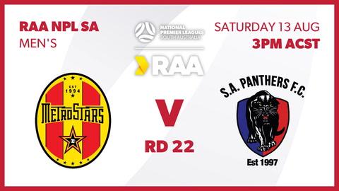 NE Metrostars SC - NPL SA v South Adelaide Panthers - NPL SA