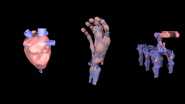 Crean una mano robot impresa de plástico que tiene ligamentos y tendones, como la humana (ETH Zurich)