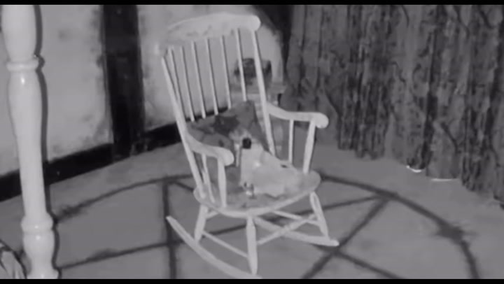 haunted rocking chair video