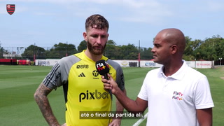 Léo Pereira projeta clássico contra Botafogo: "Equipe competitiva"