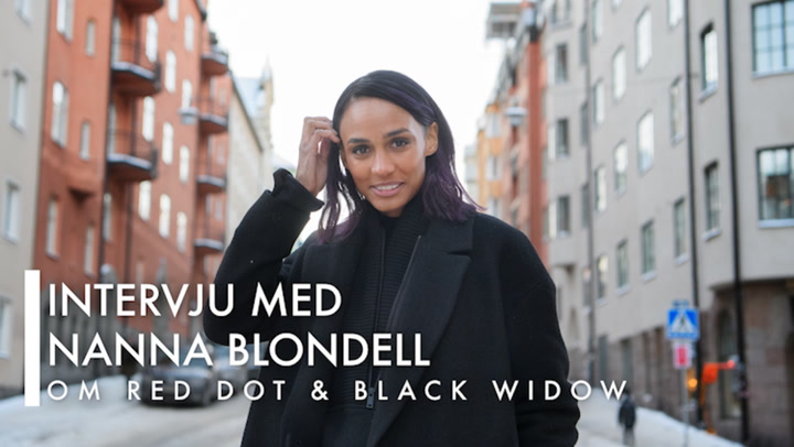 Intervju med Nanna Blondell om Black Widow och Red Dot