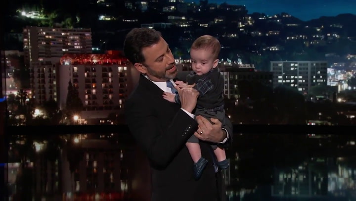 Jimmy Kimmel se emocionó al hablar sobre la enfermedad de su hijo