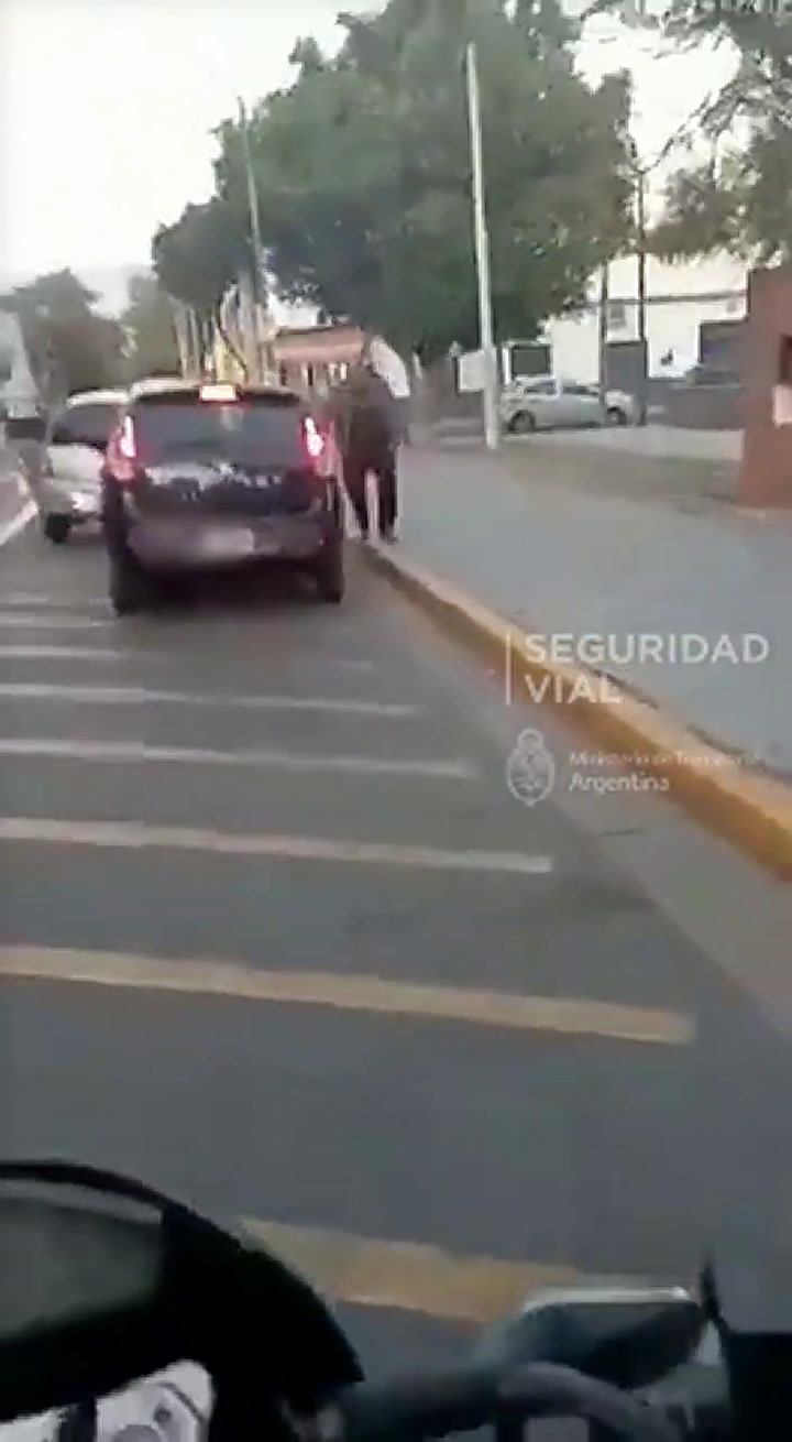 El violento episodio al volante en Catamarca