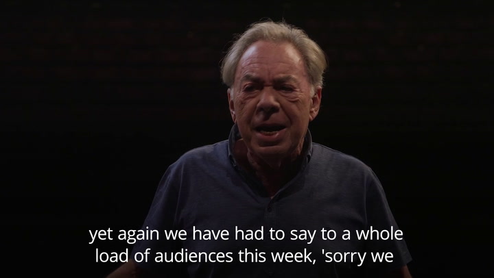Andrew Lloyd Webber slams 'untenable' Covid-19 rules after Cinderella cancellation