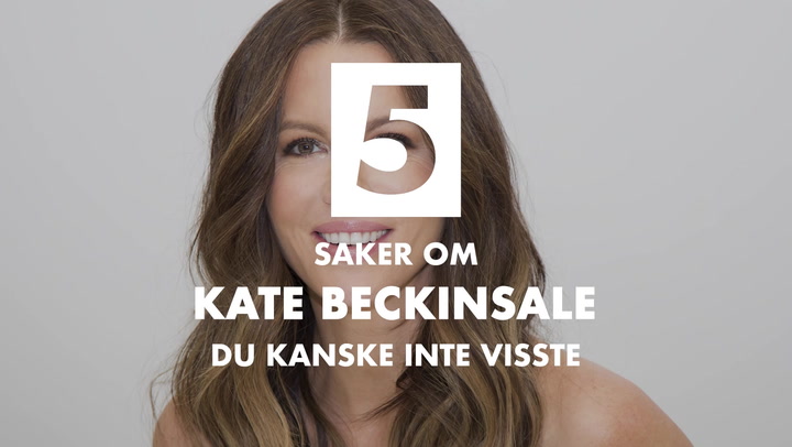 5 saker om Kate Beckinsale du kanske inte visste