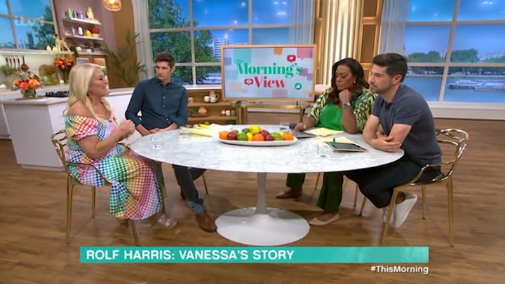 Vanessa Feltz Reveals Alleged Groping Incident by Rolf Harris on Live TV