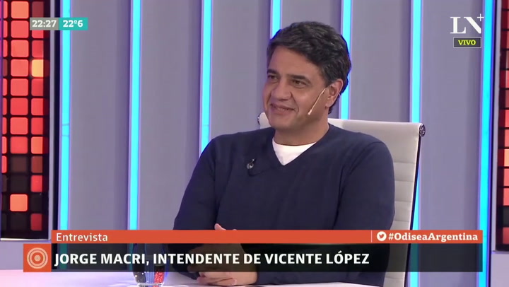 Entrevista a Jorge Macri, intendente de Vicente López