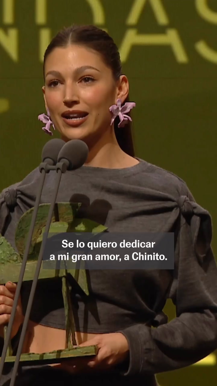 El discurso de Úrsula Corberó tras ganar el Premio Ondas