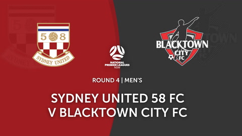 Round 4 - NPL NSW Sydney United 58 FC v Blacktown City FC