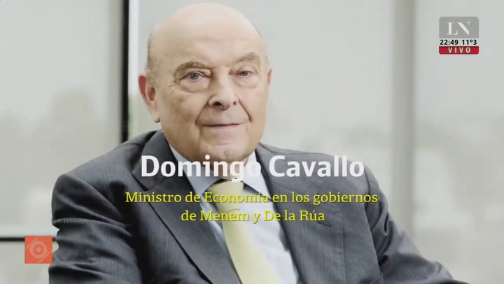 Domingo Cavallo: 'Las ideas económicas de CFK son peligrosas para el futuro del país'