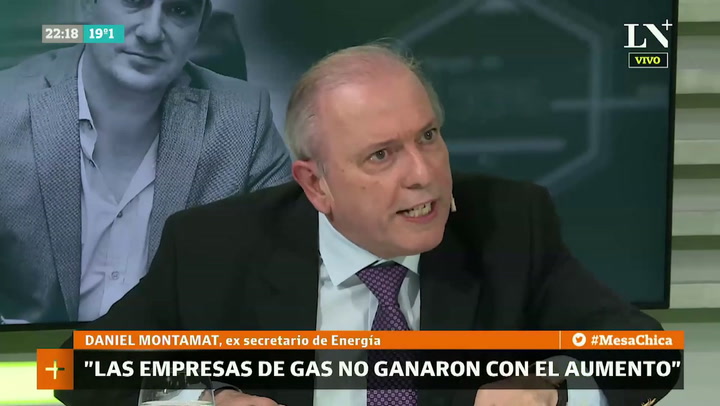 Daniel Montamat: 'Las empresas de gas fueron una de las perjudicadas'